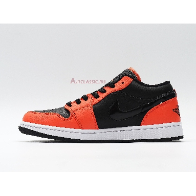 Air Jordan 1 Low Black Orange Toe CK3022-008 Black/Orange/White Sneakers