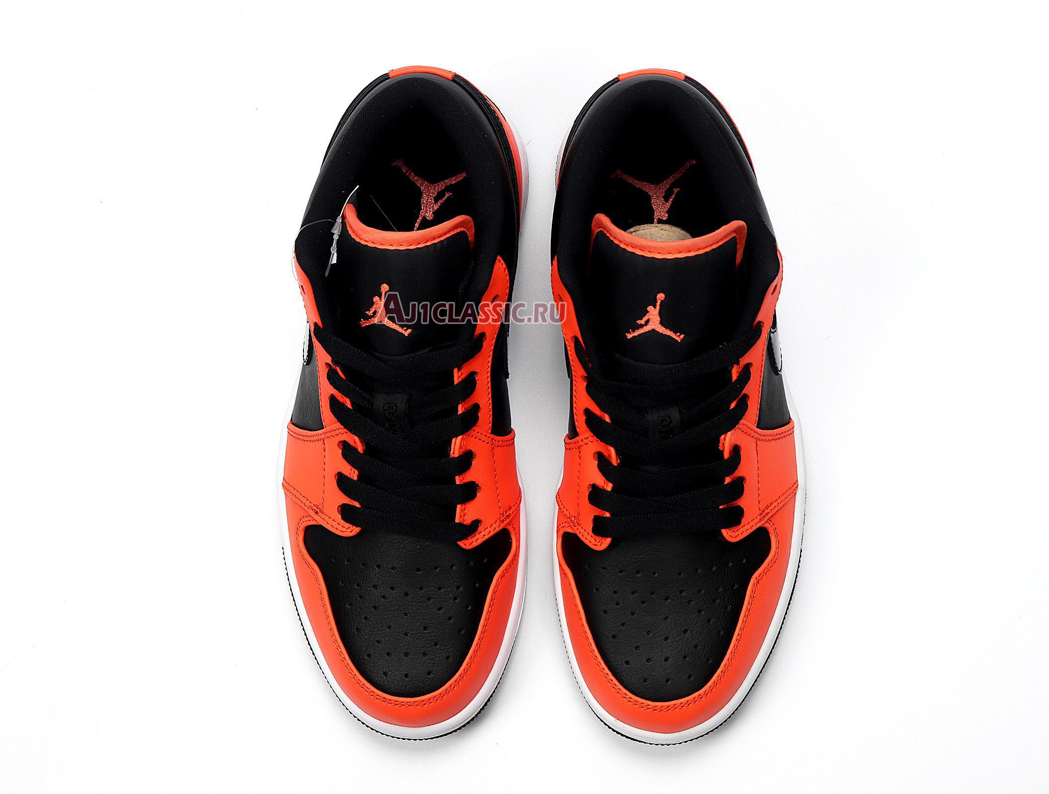 Air Jordan 1 Low "Black Orange Toe" CK3022-008