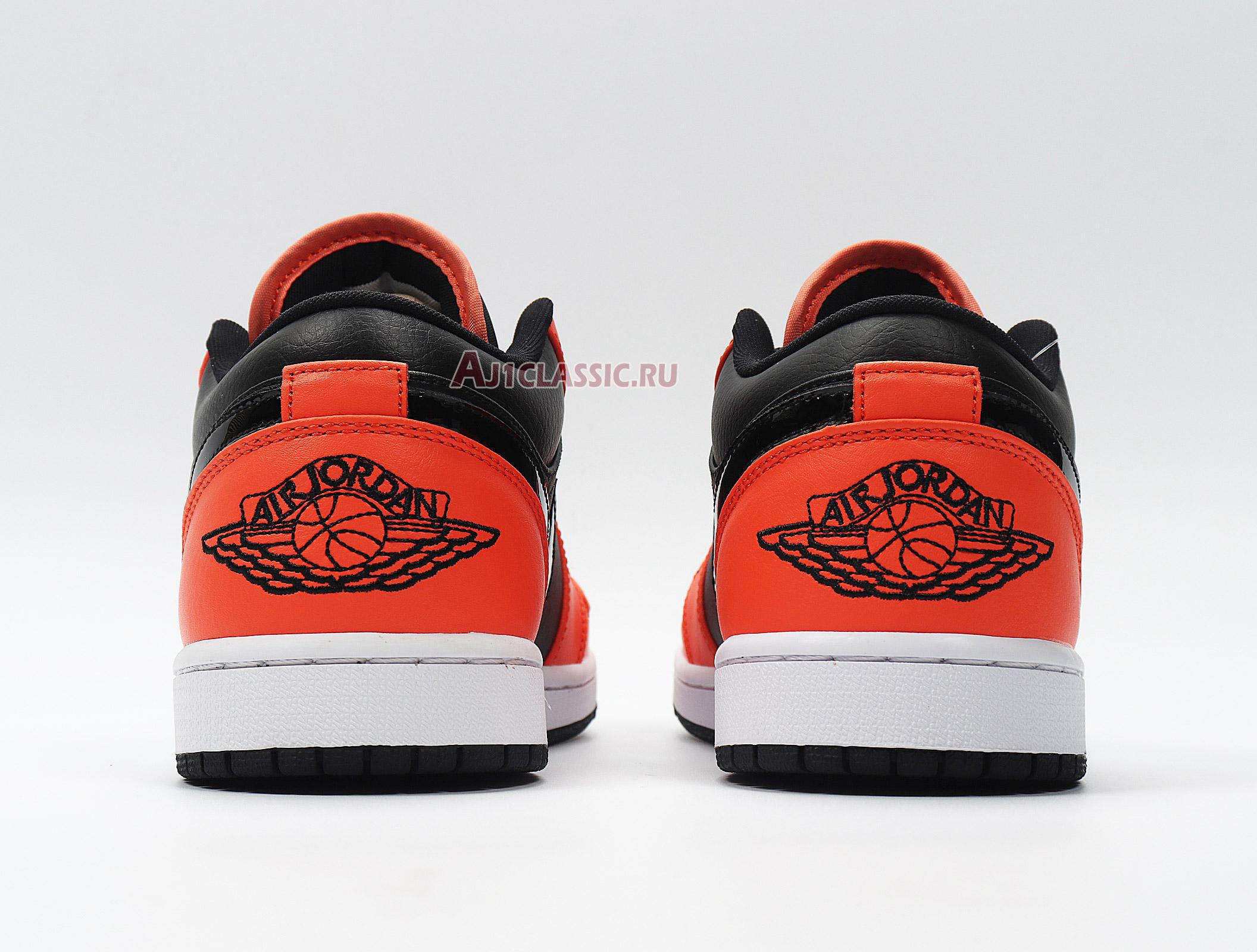 New Air Jordan 1 Low "Black Orange Toe" CK3022-008 Shoes