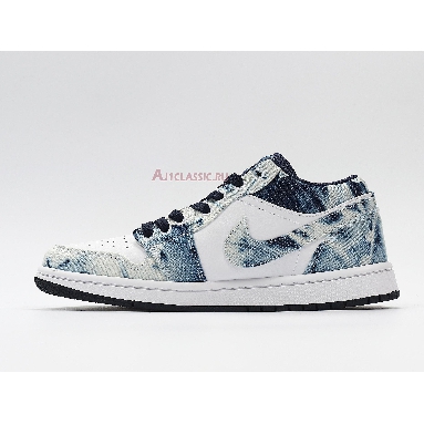 Air Jordan 1 Low SE Washed Denim CZ8455-100 Washed Blue/White/Blue Sneakers