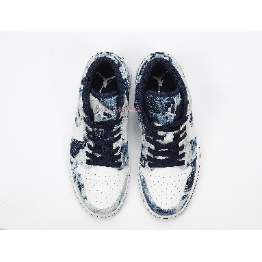 Air Jordan 1 Low SE Washed Denim CZ8455-100 Washed Blue/White/Blue Sneakers