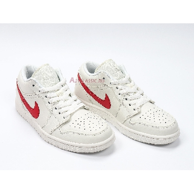 Air Jordan 1 Low University Red AO9944-161 White/University Red Mens Womens Shoes