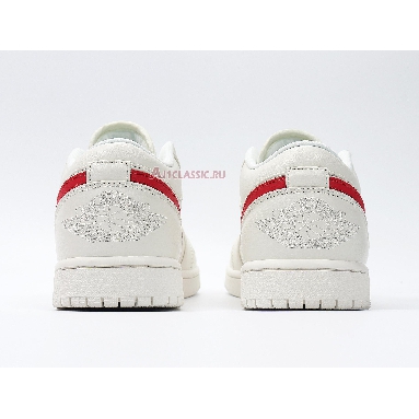 Air Jordan 1 Low University Red AO9944-161 White/University Red Mens Womens Shoes