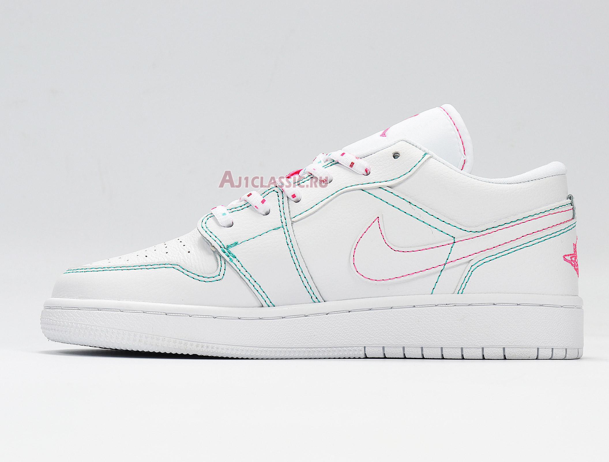 Air Jordan 1 Low GS "Aurora Green" 554723-101