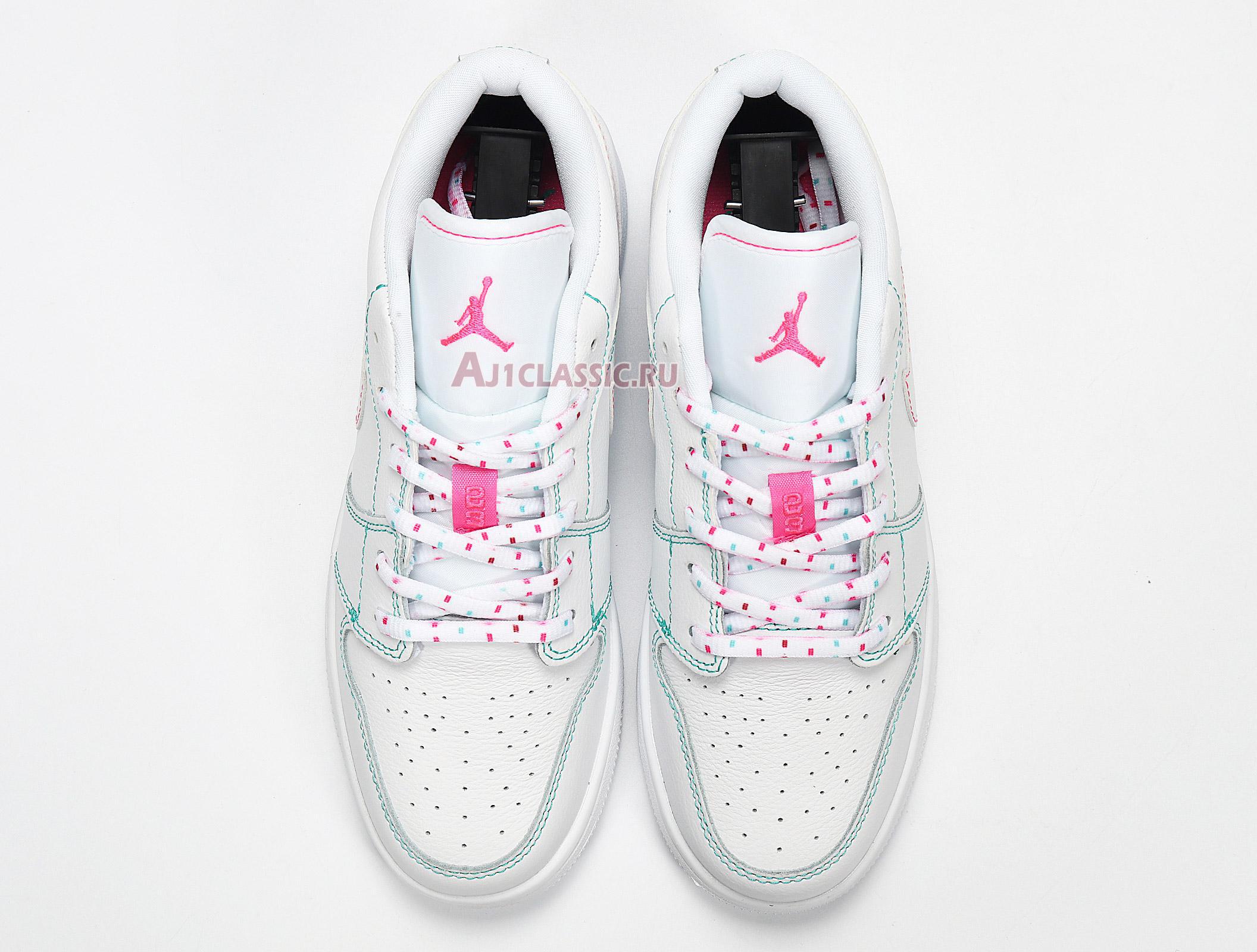 Air Jordan 1 Low GS "Aurora Green" 554723-101