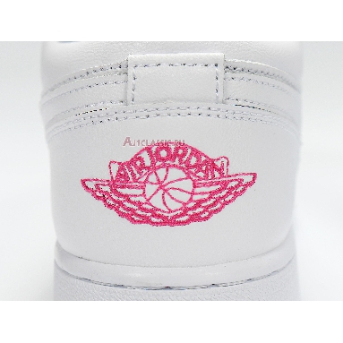 Air Jordan 1 Low GS Candy 554723-102 White/Pink/Blue Sneakers