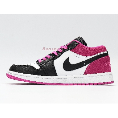 Air Jordan 1 Low SE Fuchsia CK3022-005 Black/White-Magenta Sneakers