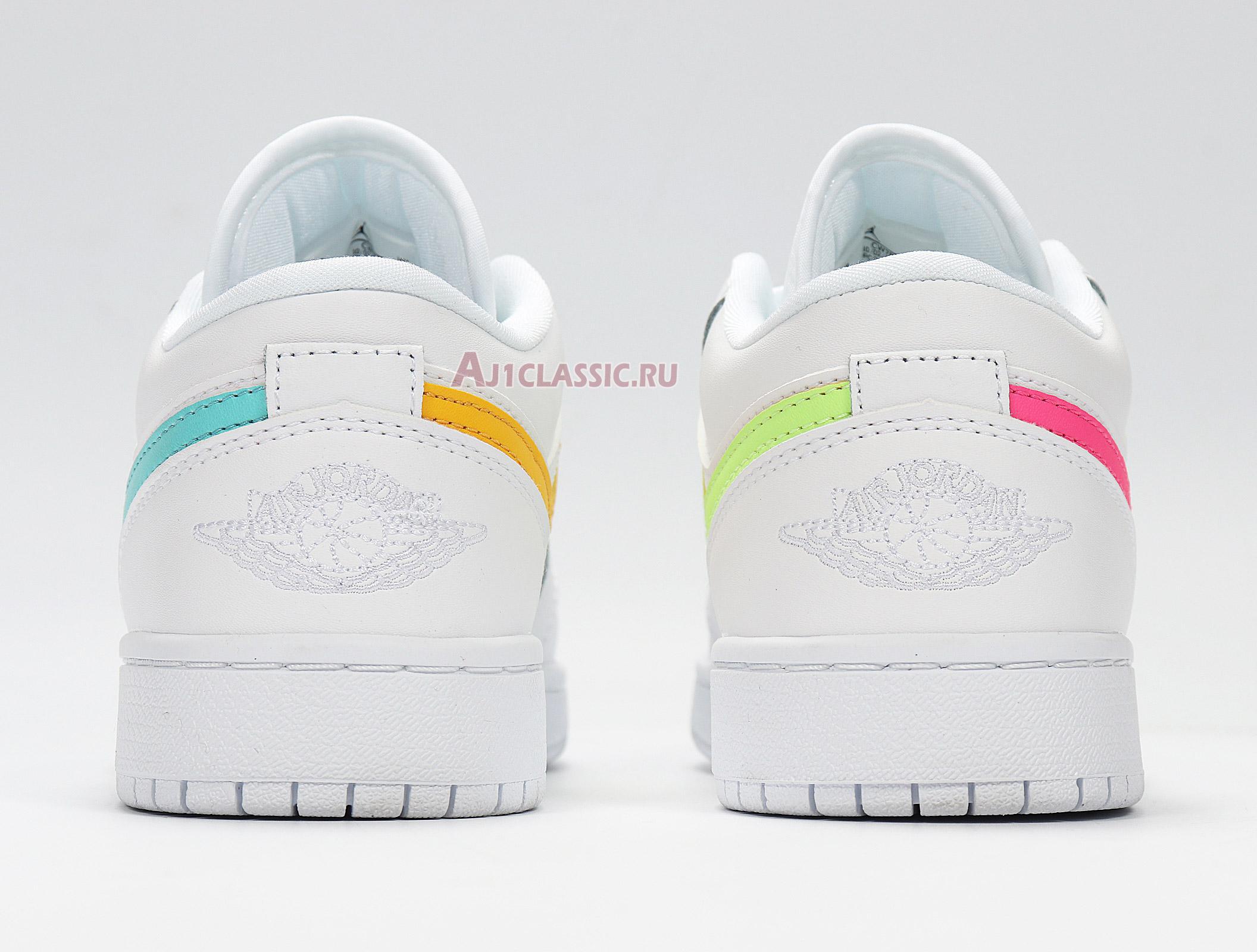 Air Jordan 1 Low "White Neon" CW7035-100