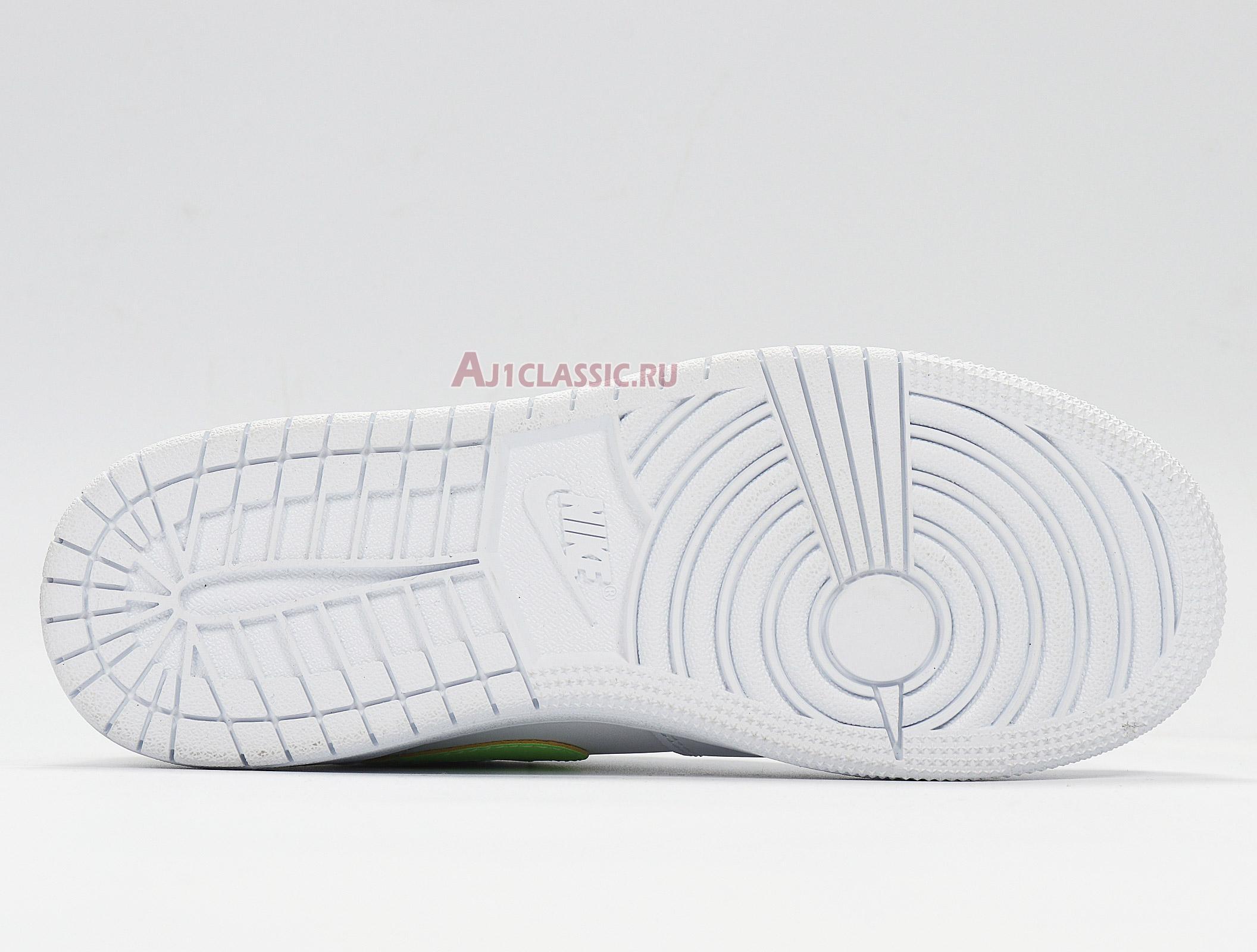 Air Jordan 1 Low "White Neon" CW7035-100