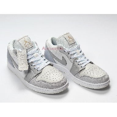 Air Jordan 1 Low Paris CV3043-100 White/Sky Grey/Football Grey Sneakers