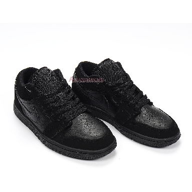 Air Jordan 1 Retro Low Triple Black 553558-025 Black/Black Sneakers