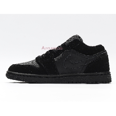 Air Jordan 1 Retro Low Triple Black 553558-025 Black/Black Sneakers