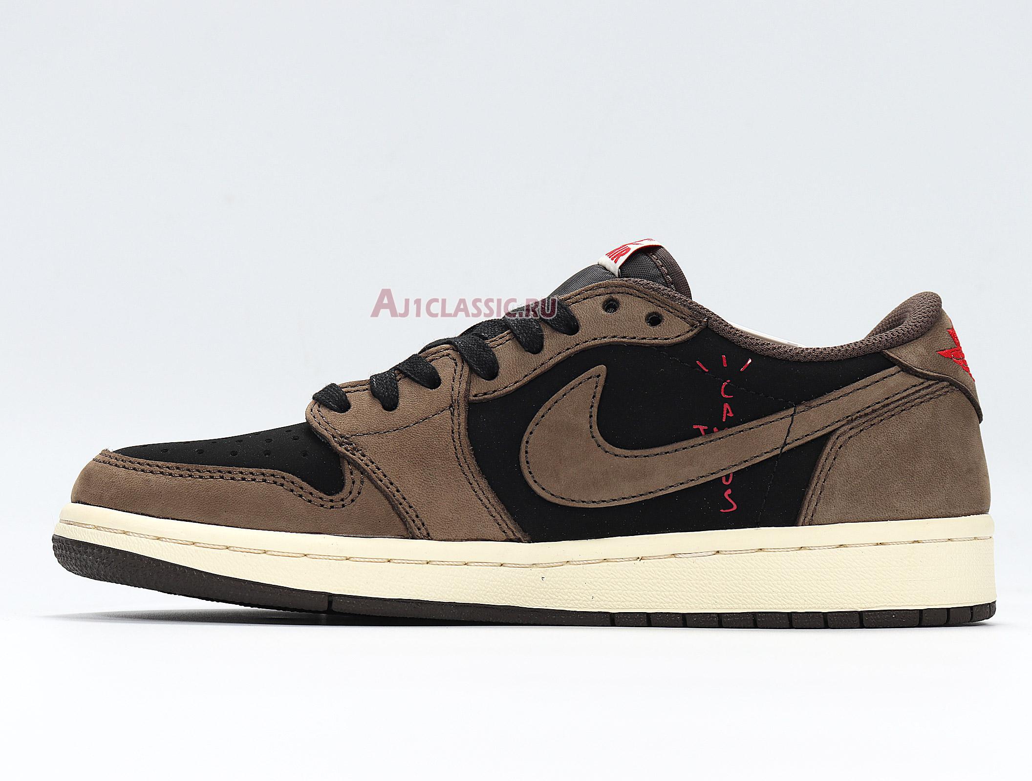 New Travis Scott x Air Jordan 1 Low "Mocha" CQ4277-001 Shoes