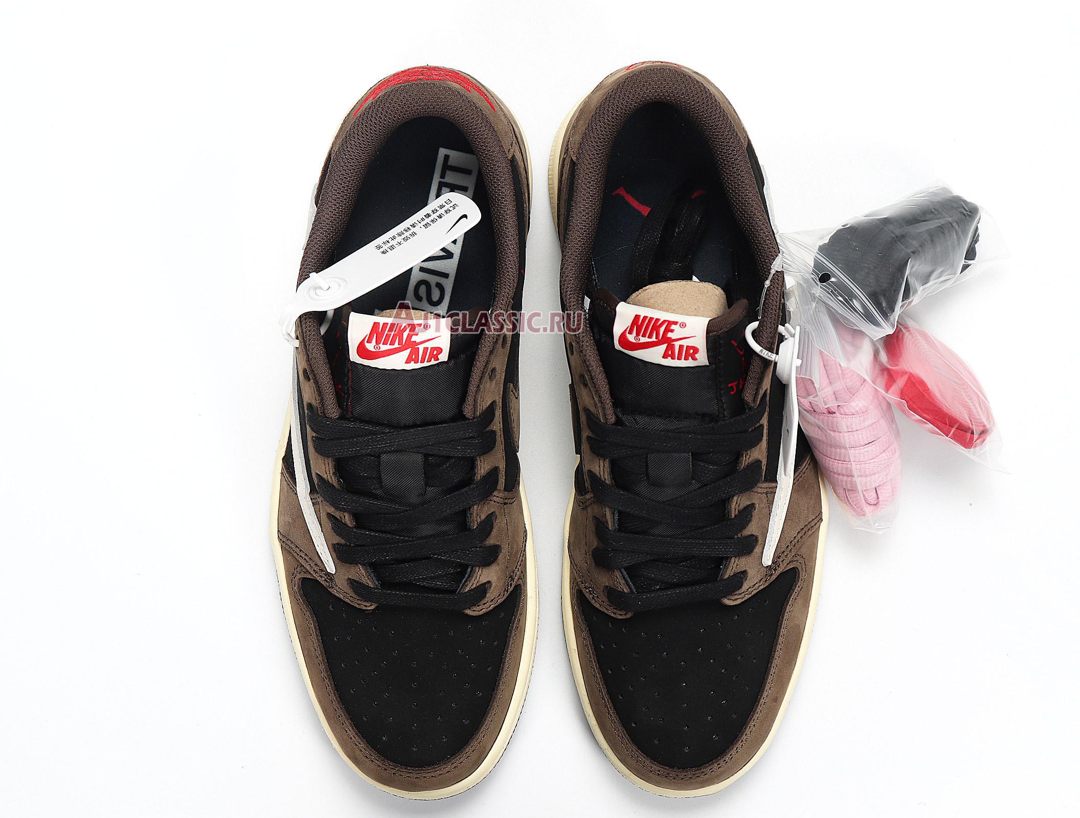 New Travis Scott x Air Jordan 1 Low "Mocha" CQ4277-001 Shoes