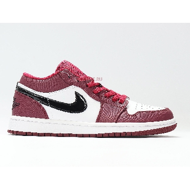 Air Jordan 1 Low Noble Red 553558-604 Noble Red/White/Black Sneakers