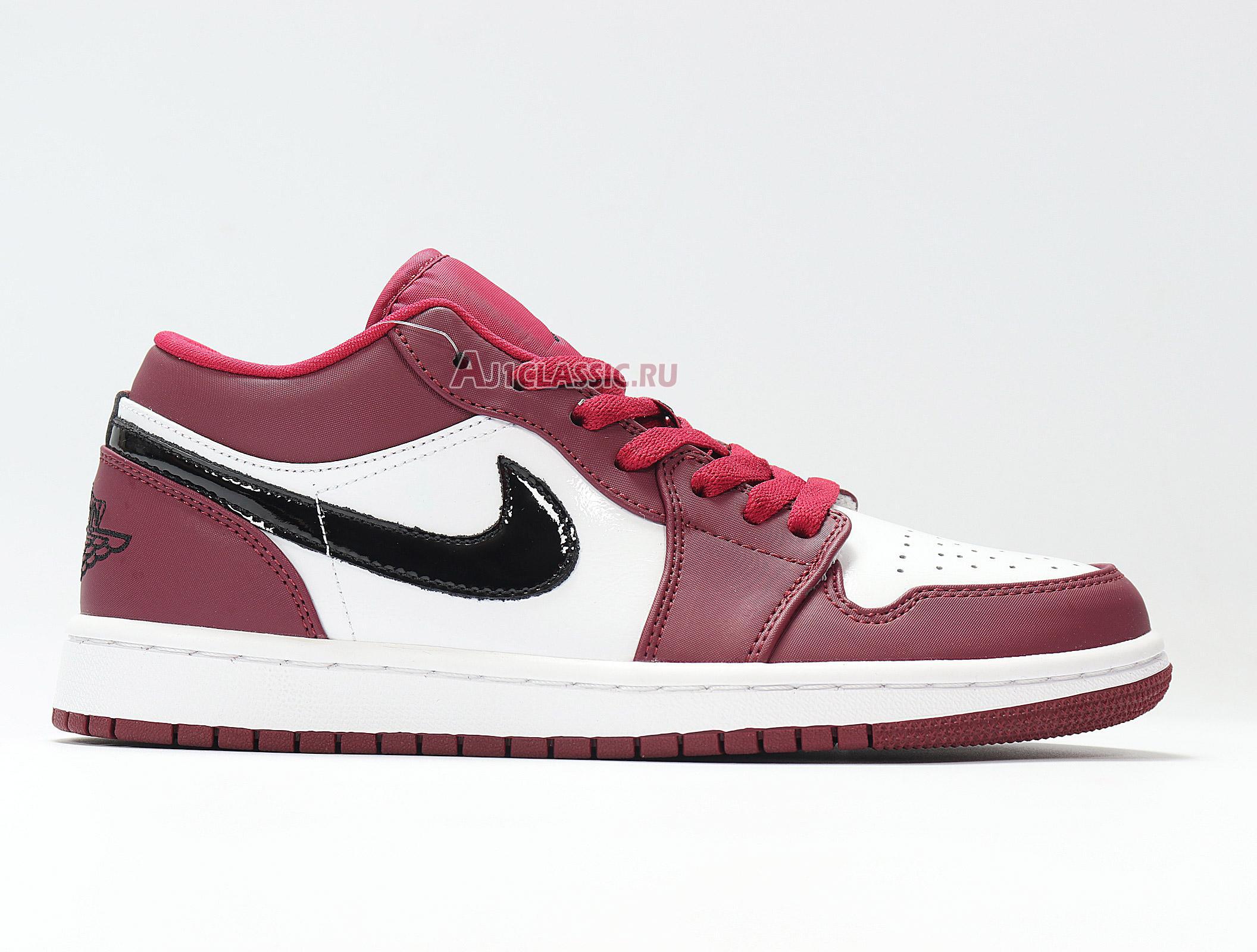 New Air Jordan 1 Low "Noble Red" 553558-604 Shoes