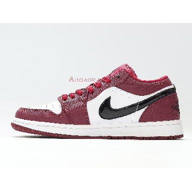 Air Jordan 1 Low Noble Red 553558-604 Noble Red/White/Black Sneakers