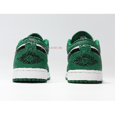 Air Jordan 1 Low Pine Green 553558-301 Pine Green/Black/White Mens Womens Shoes