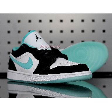 Air Jordan 1 Low Island Green CQ9828-131 White/Black-Island Green Sneakers