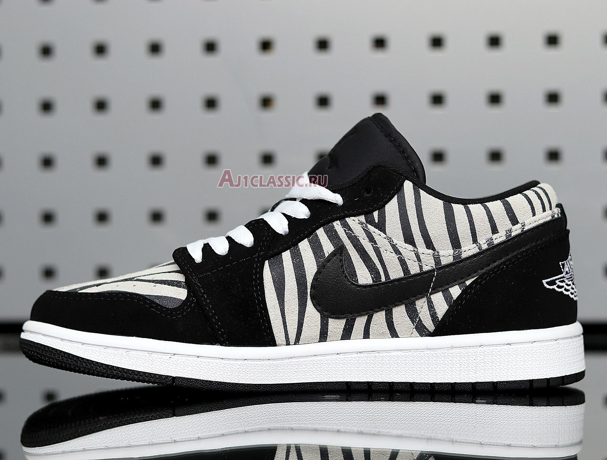 Air Jordan 1 Low "Zebra" 553560-057