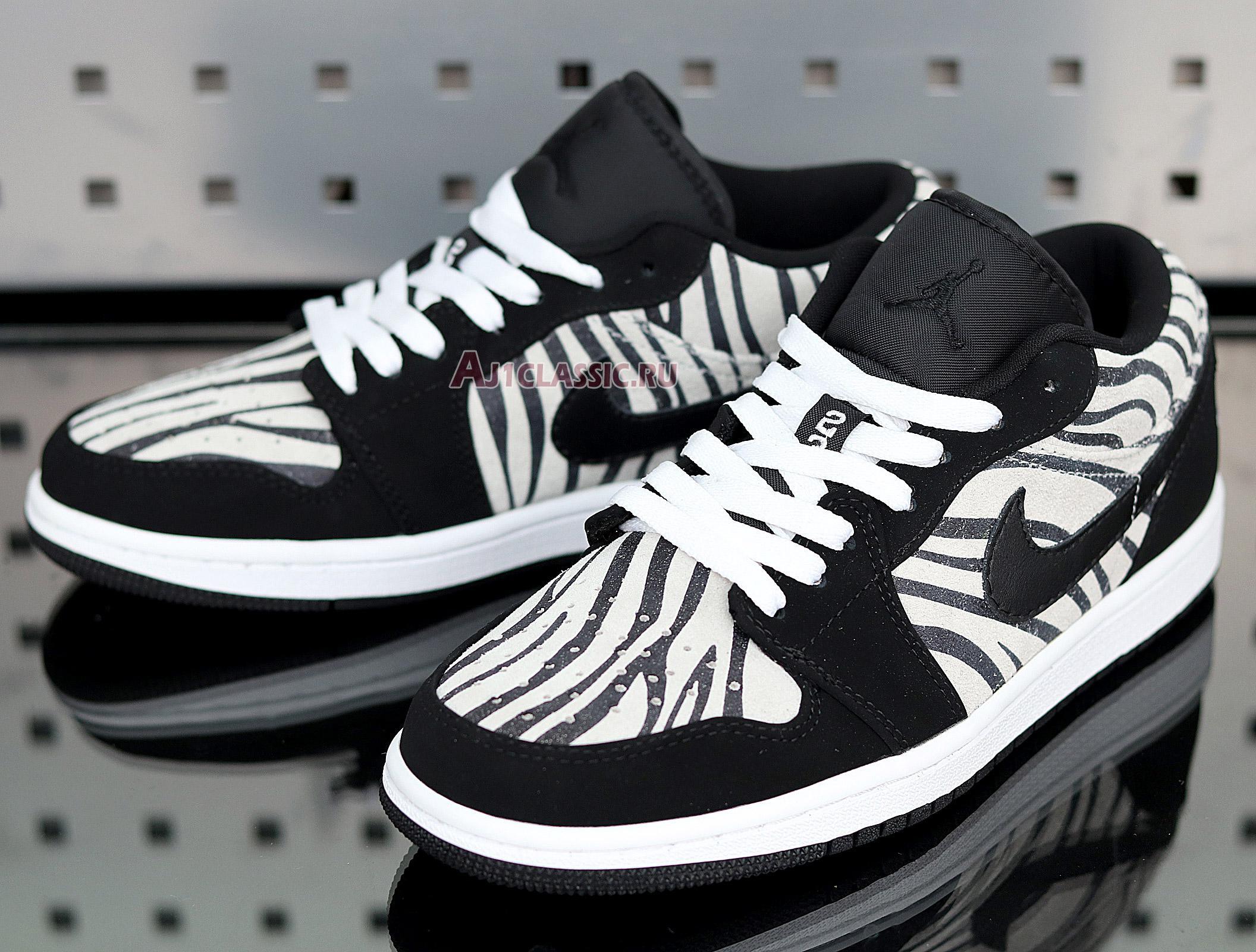 Air Jordan 1 Low "Zebra" 553560-057