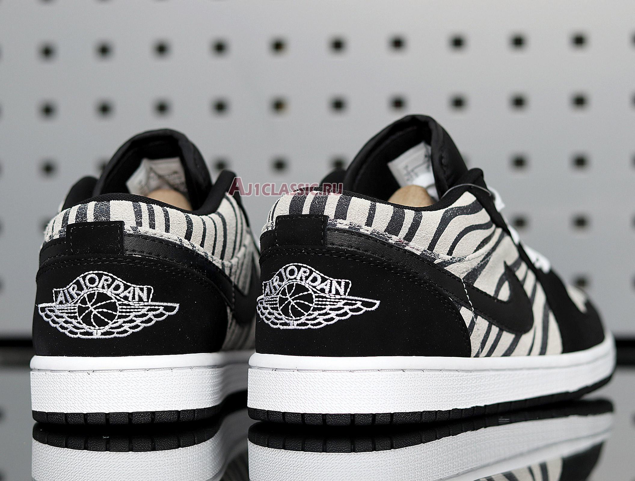 Air Jordan 1 Low "Zebra" 553560-057