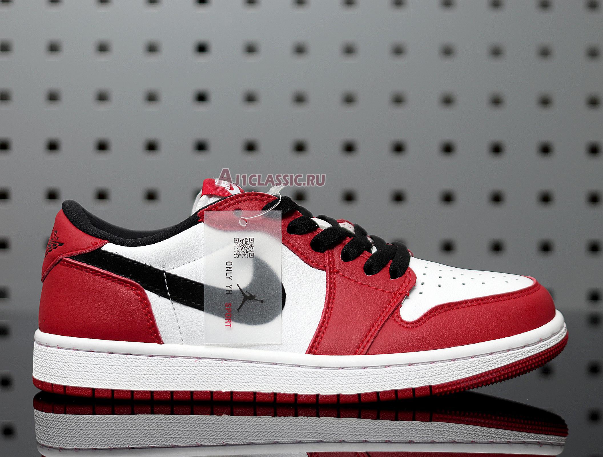 New Air Jordan 1 Retro Low OG "Chicago" 705329-600 Shoes