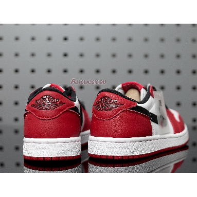 Air Jordan 1 Retro Low OG Chicago 705329-600 Varsity Red/Black-White Mens Womens Shoes