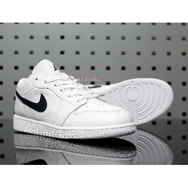 Air Jordan 1 Low White Obsidian 553558-114 White/Obsidian/White Mens Womens Shoes