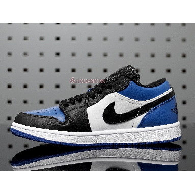 Air Jordan 1 Low Royal Toe CQ9446-400 Sport Royal/White-Black Sneakers