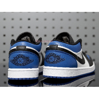 Air Jordan 1 Low Royal Toe CQ9446-400 Sport Royal/White-Black Sneakers