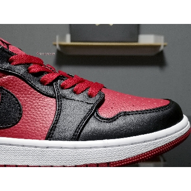 Air Jordan 1 Retro Low Gym Red 553558-610 Gym Red/Black-White Mens Womens Shoes