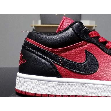 Air Jordan 1 Retro Low Gym Red 553558-610 Gym Red/Black-White Mens Womens Shoes