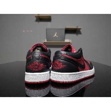 Air Jordan 1 Retro Low Gym Red 553558-610 Gym Red/Black-White Mens Womens Shoes