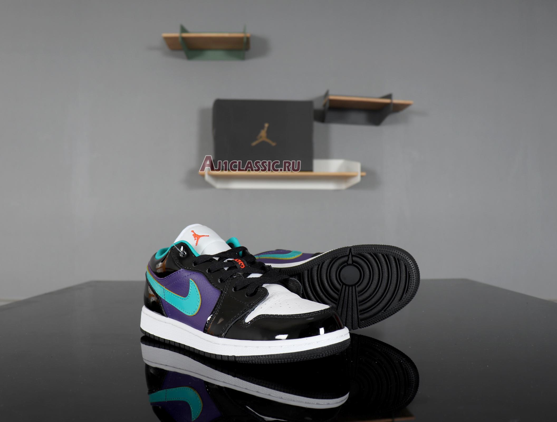 Air Jordan 1 Low GS "Black Turbo Green" 553560-035