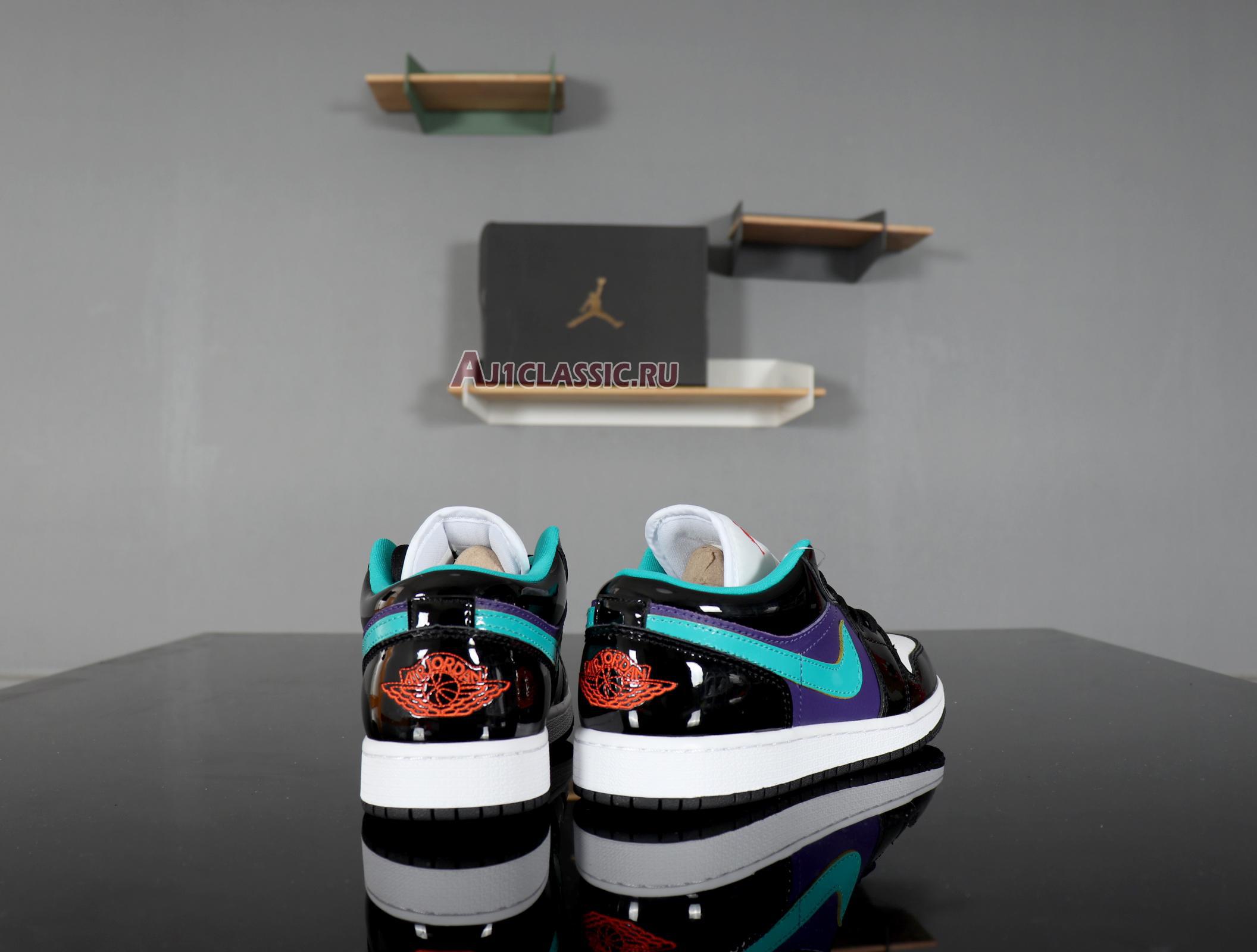 Air Jordan 1 Low GS "Black Turbo Green" 553560-035