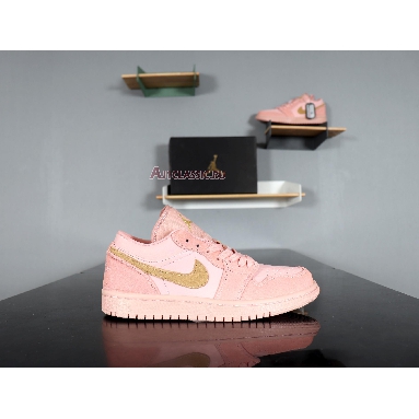 Air Jordan 1 Low Coral Stardust CJ9216-676 Coral Stardust/Club Gold Sneakers