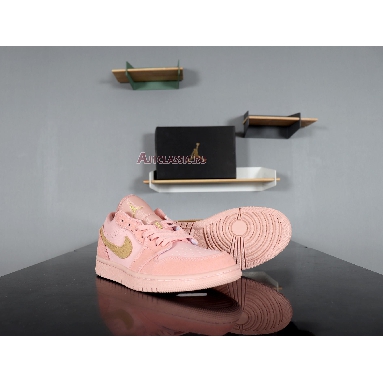 Air Jordan 1 Low Coral Stardust CJ9216-676 Coral Stardust/Club Gold Sneakers