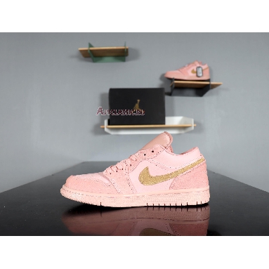 Air Jordan 1 Low Coral Stardust CJ9216-676 Coral Stardust/Club Gold Sneakers