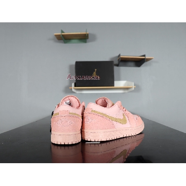 Air Jordan 1 Low Coral Stardust CJ9216-676 Coral Stardust/Club Gold Sneakers