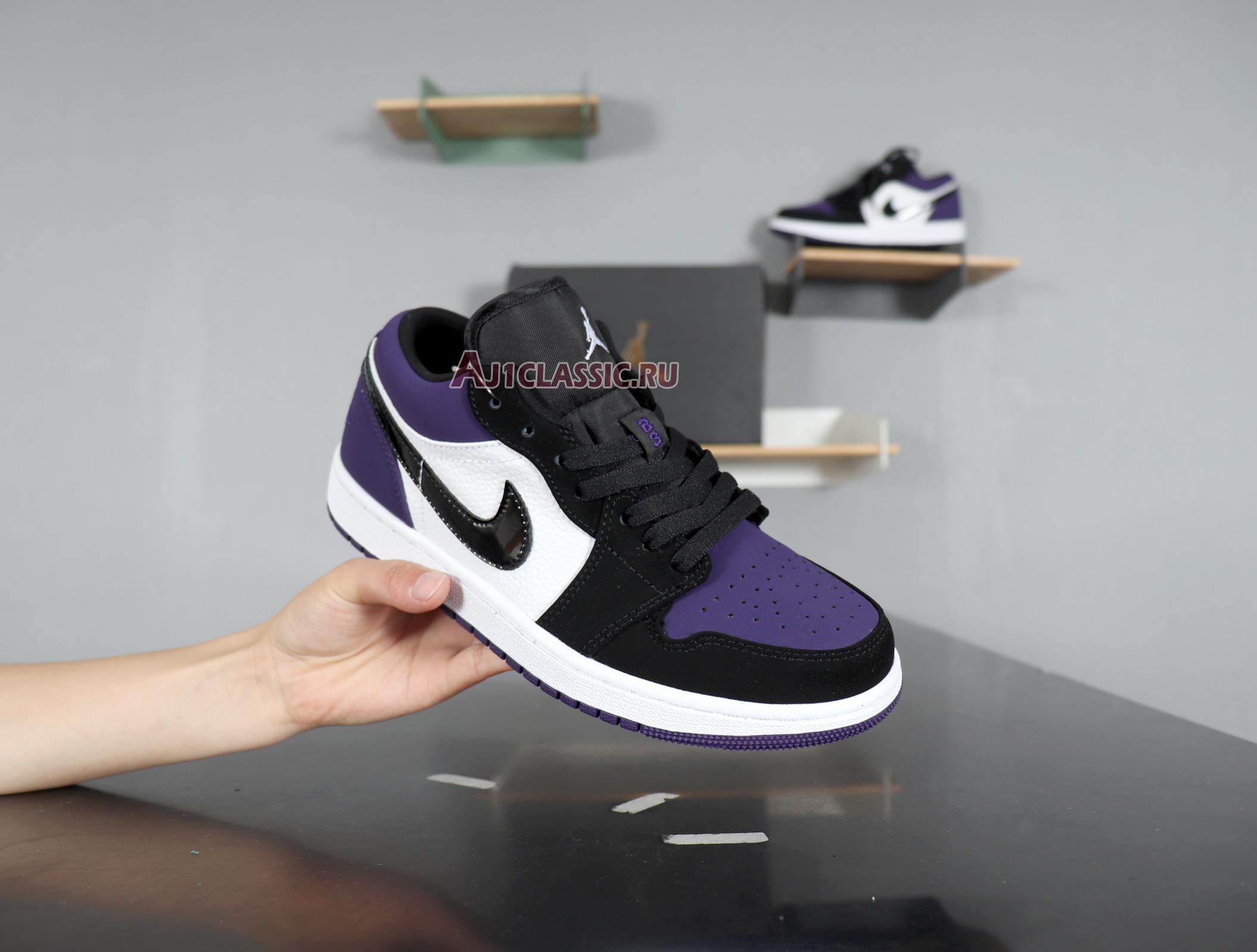 Air Jordan 1 Low "Court Purple" 553558-125