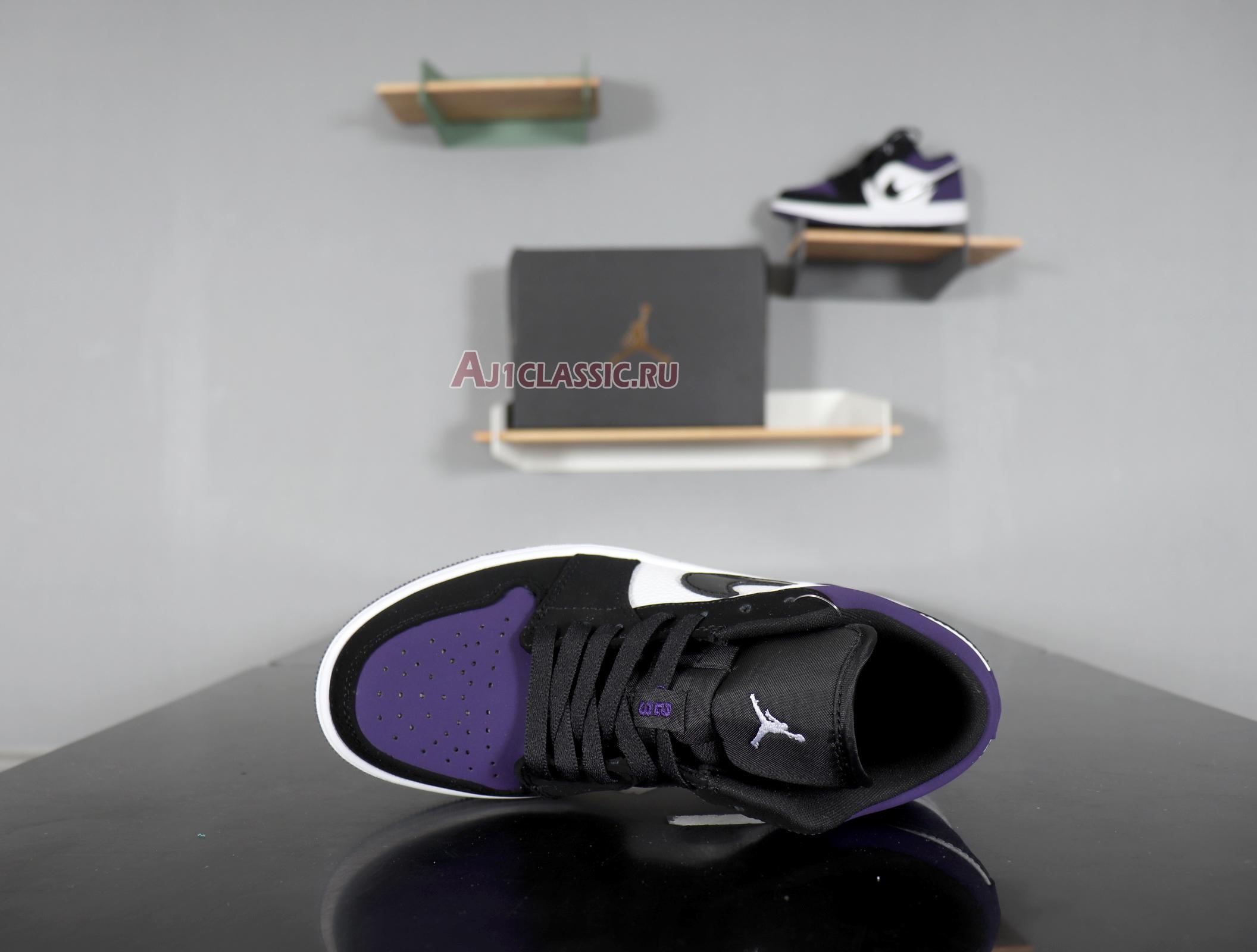 Air Jordan 1 Low "Court Purple" 553558-125