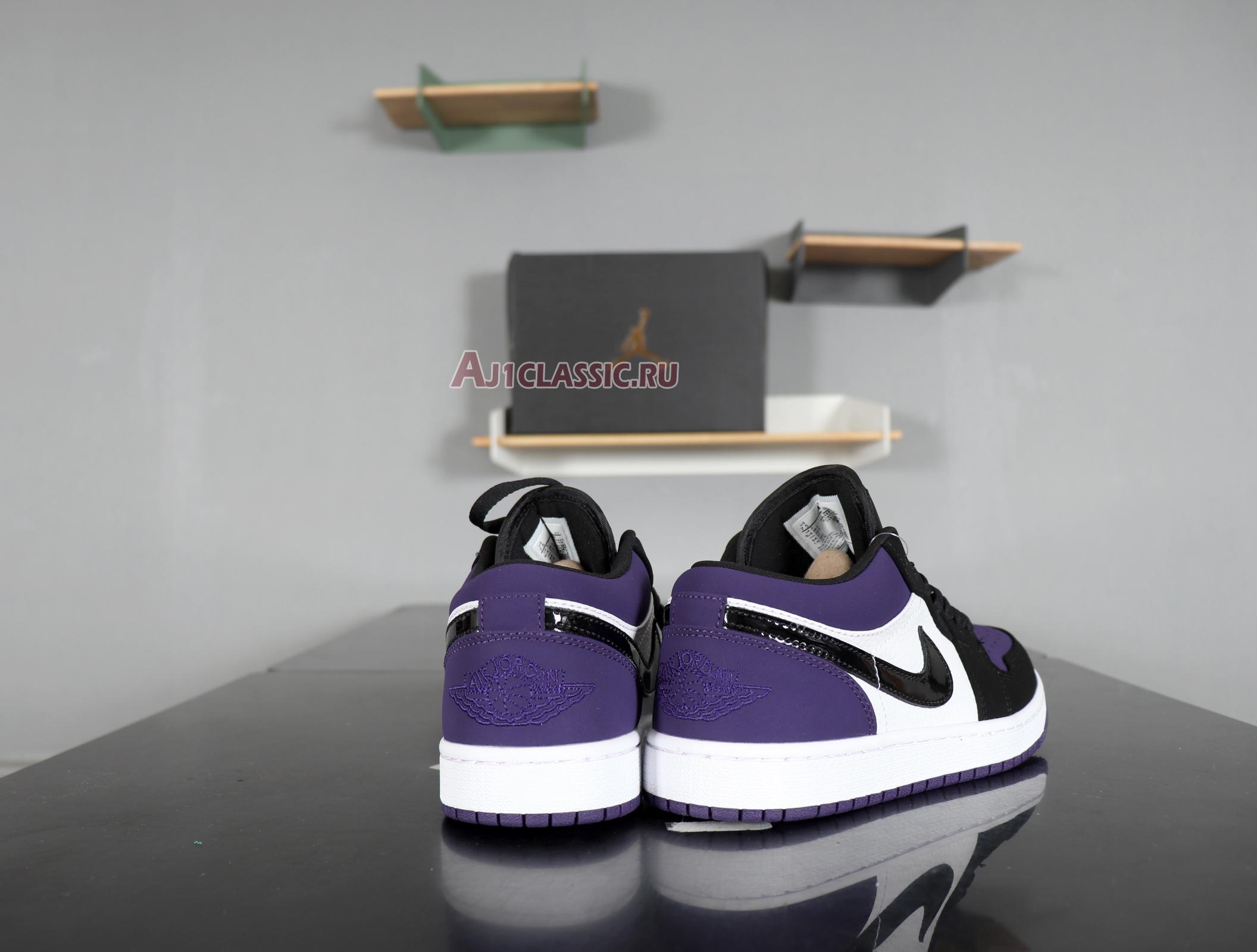 Air Jordan 1 Low "Court Purple" 553558-125