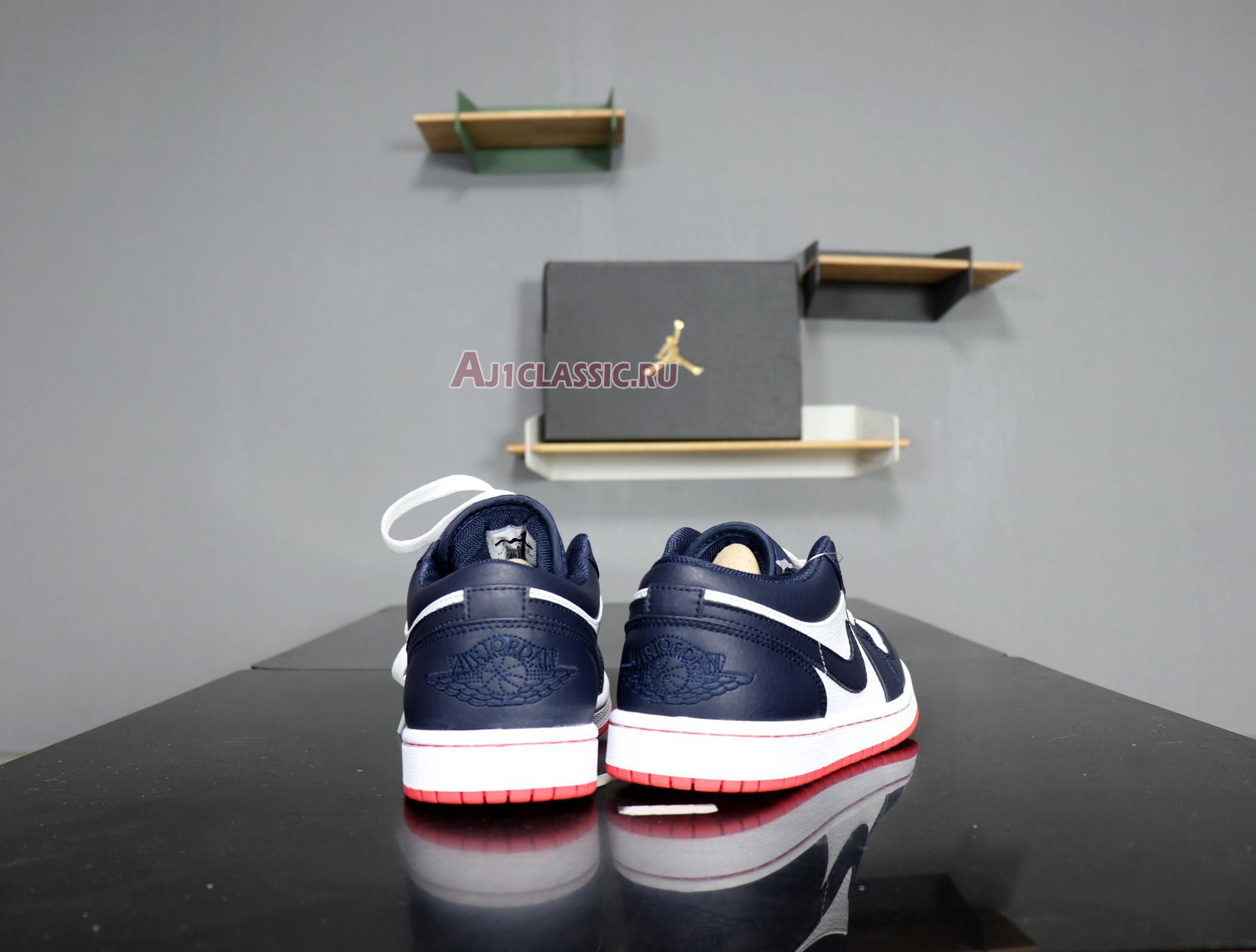 Air Jordan 1 Retro Low "Obsidian Ember" 553558-481