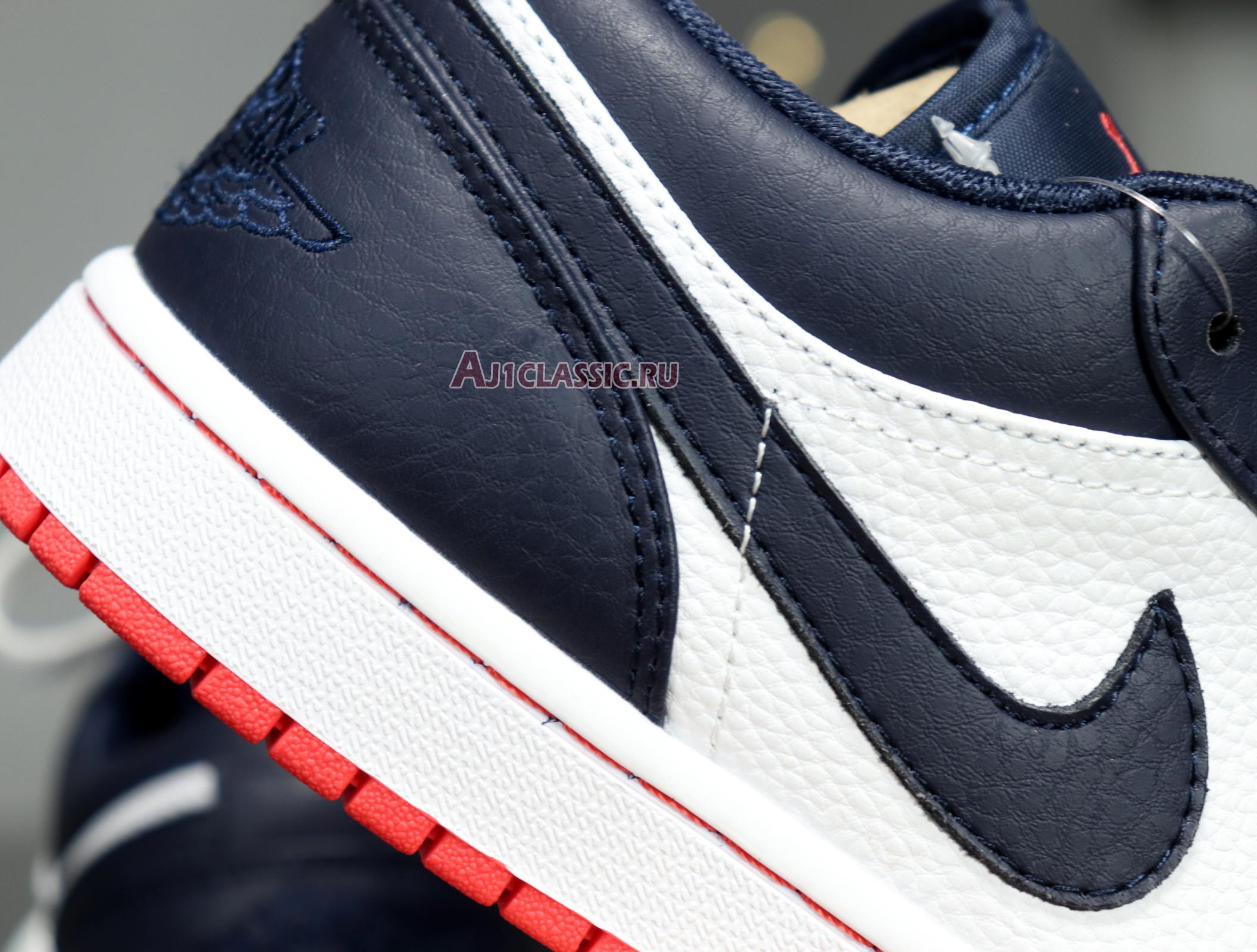 Air Jordan 1 Retro Low "Obsidian Ember" 553558-481