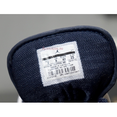 Air Jordan 1 Retro Low Obsidian Ember 553558-481 Obsidian/Ember Glow-White Sneakers