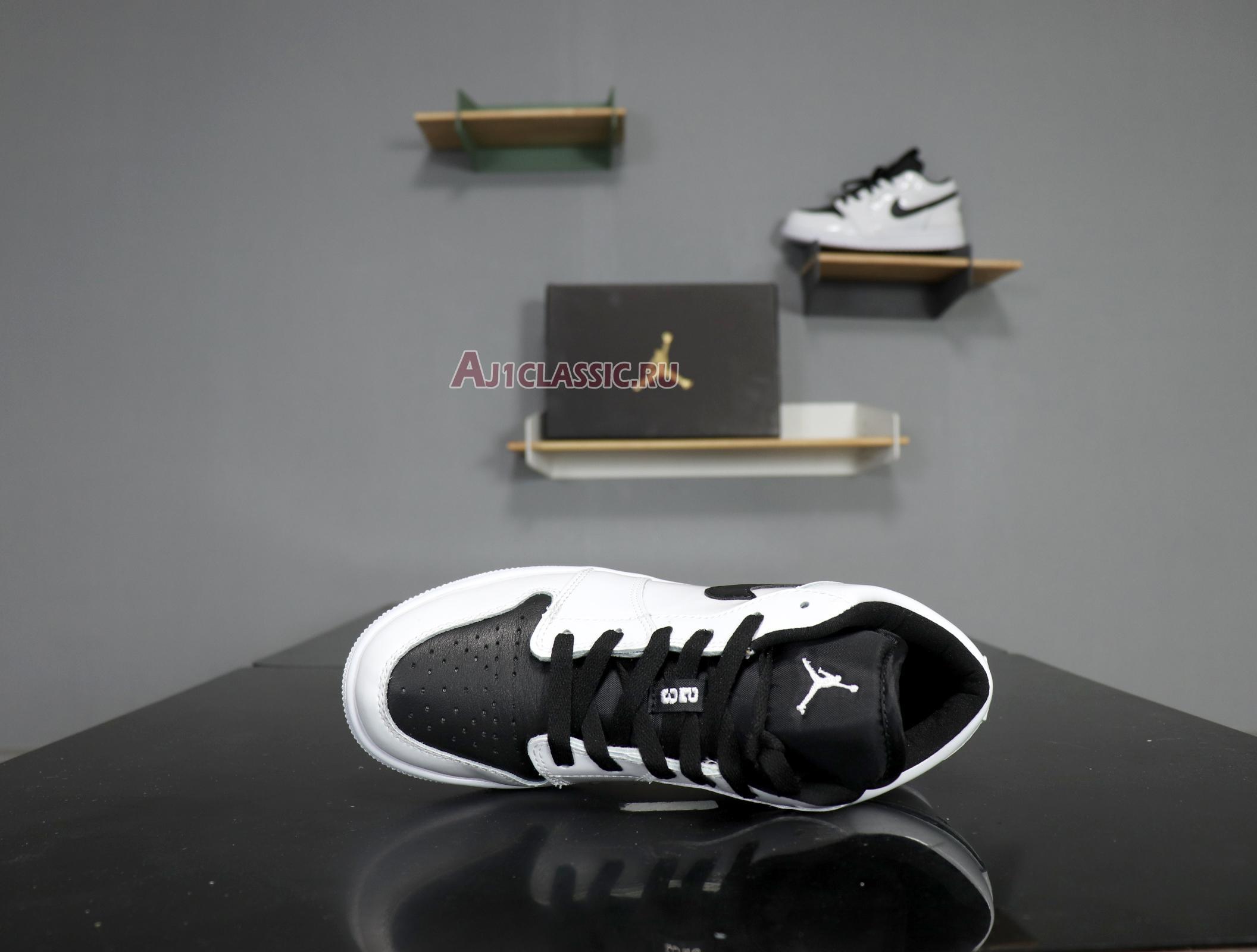 Air Jordan 1 Retro Low "White Black" 553560-103