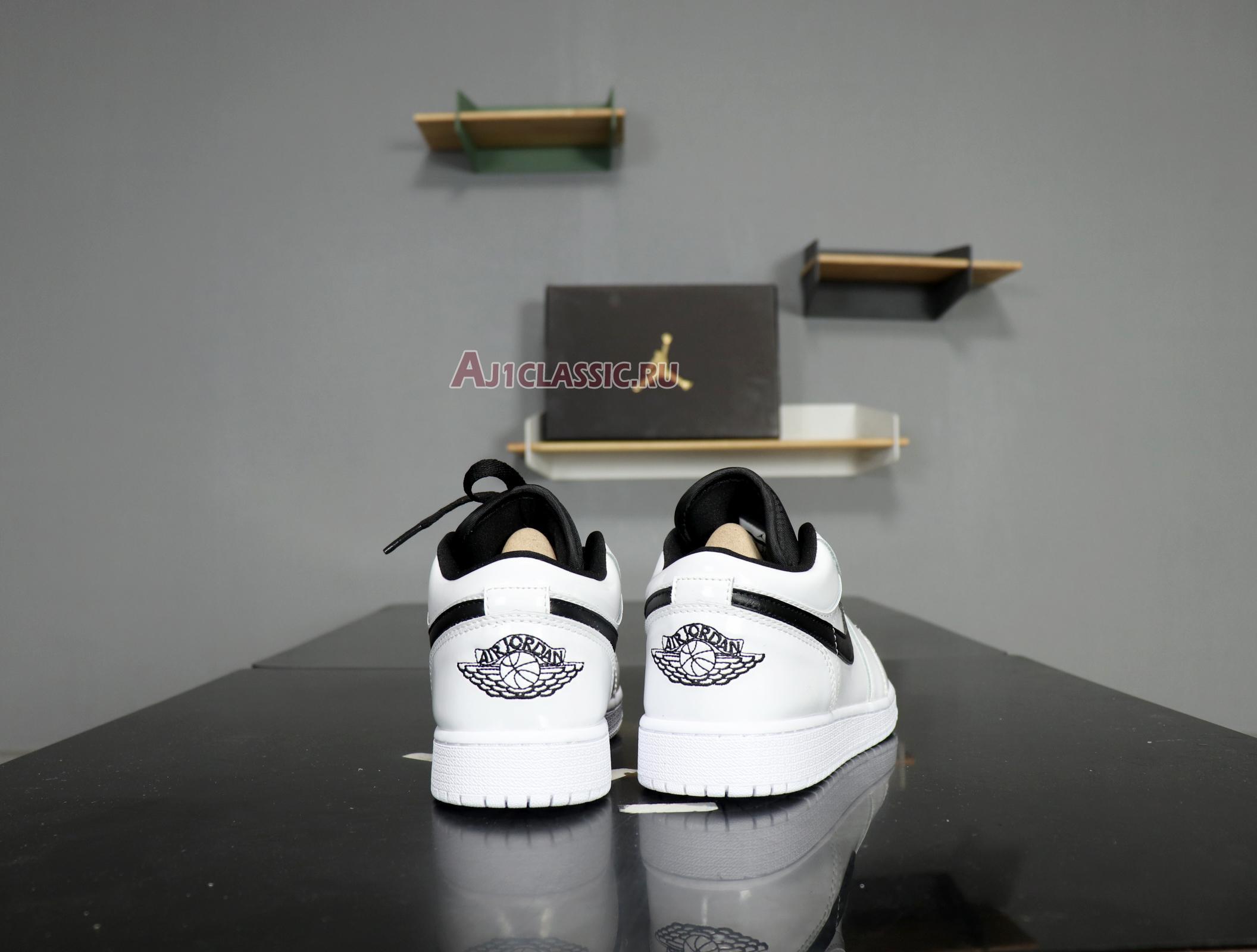 New Air Jordan 1 Retro Low "White Black" 553560-103 Shoes