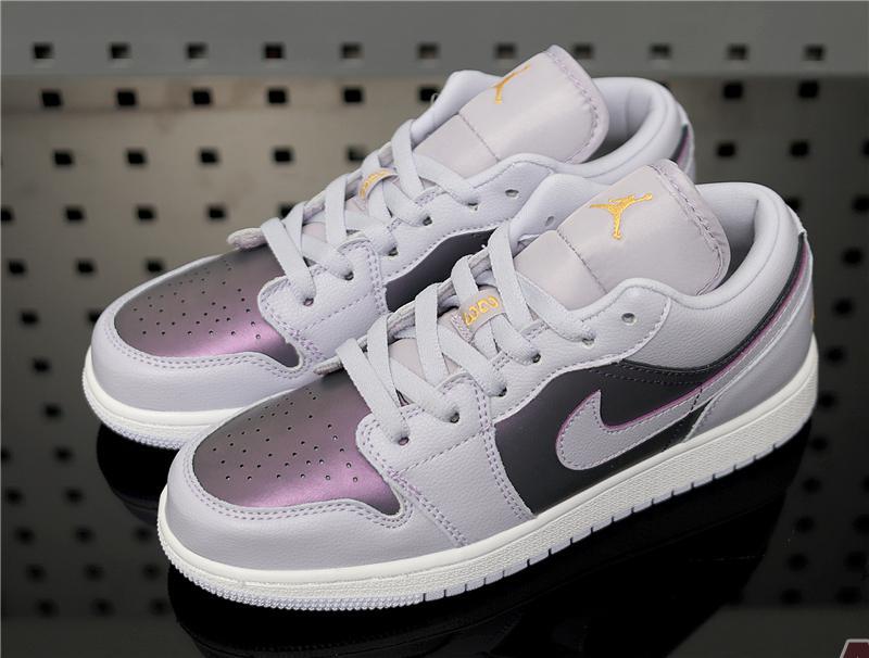 Air Jordan 1 Low GS "Oxygen Purple" 554723-505