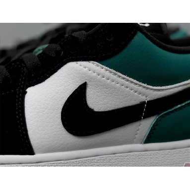 Air Jordan 1 Retro Low Emerald Rise 553560-113 White/Emerald Rise-Black Sneakers